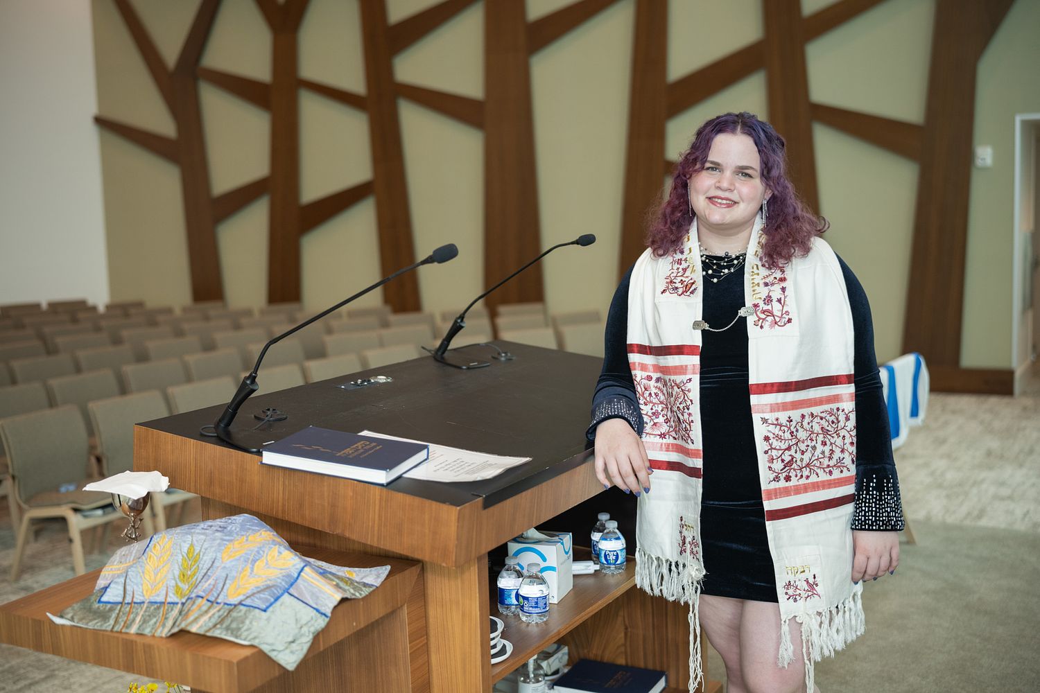 Candle lighting ceremony bat mitzvah