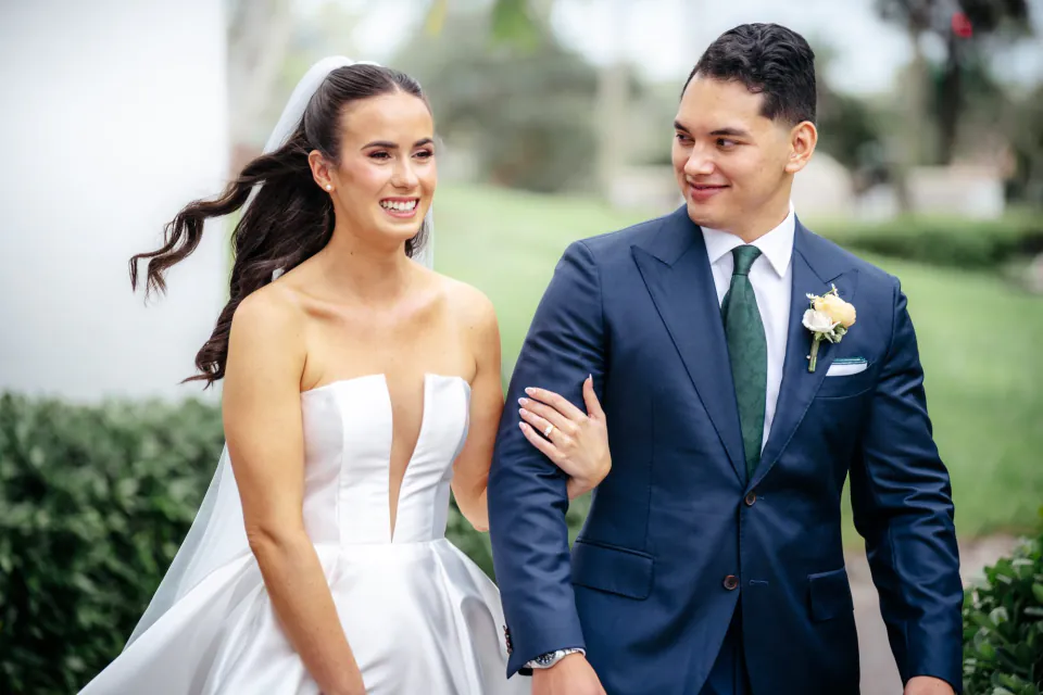 Wedding ceremony outdoor South Florida